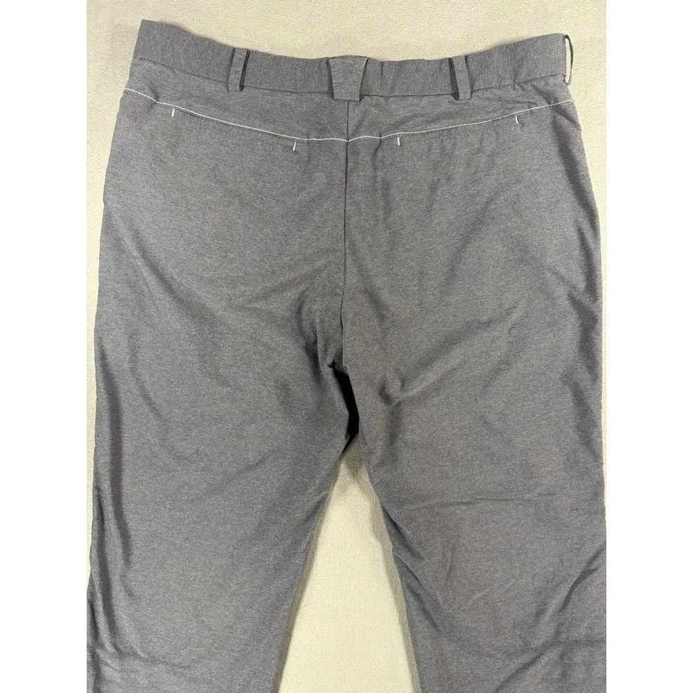 Nike Golf Dri-Fit Pants Men's 36x30 Gray Performance Stretch Casual